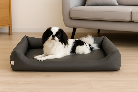 Legowisko wodoodporne MAX - Ekoskóra Szary