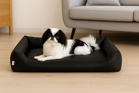 Legowisko wodoodporne MAX - Ekoskóra Czarny