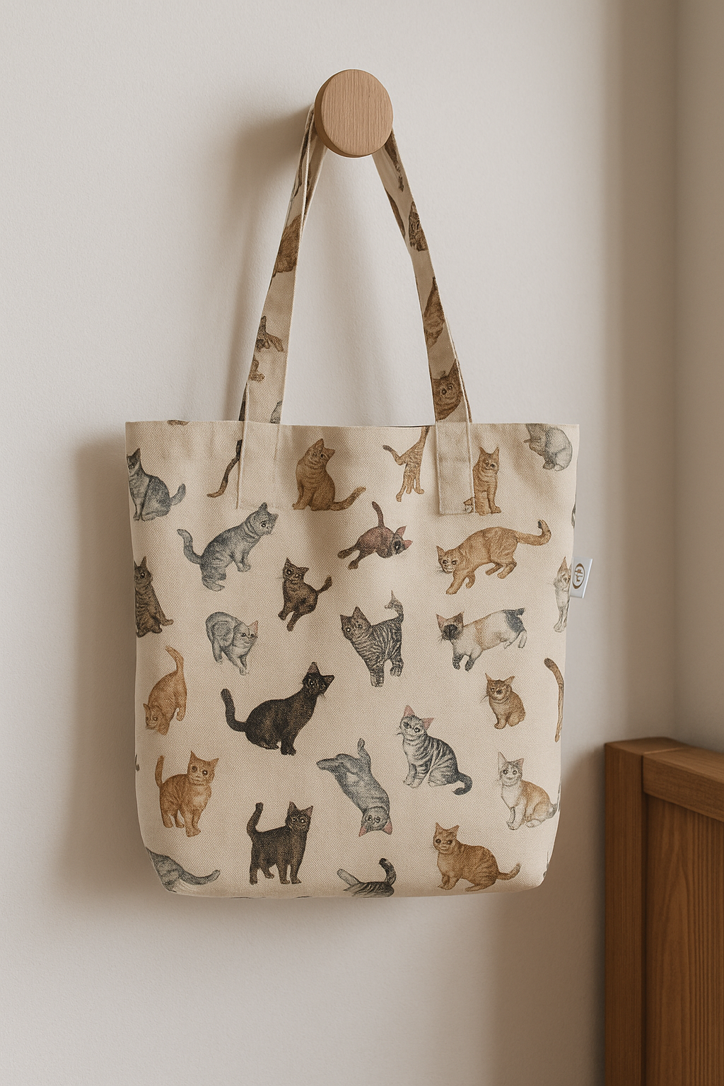 Torba Shopper z Hiszpańskiego Żakardu
