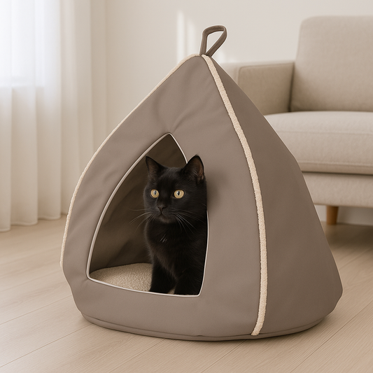 Domek WIGWAM dla kota Ekoskóra Moca