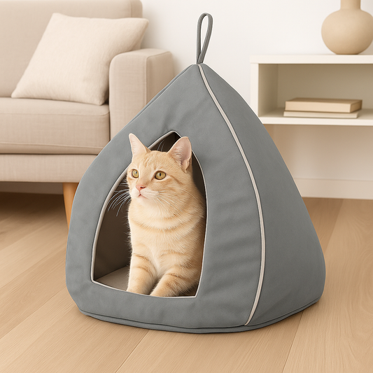 Domek WIGWAM dla kota - Otusso Szary