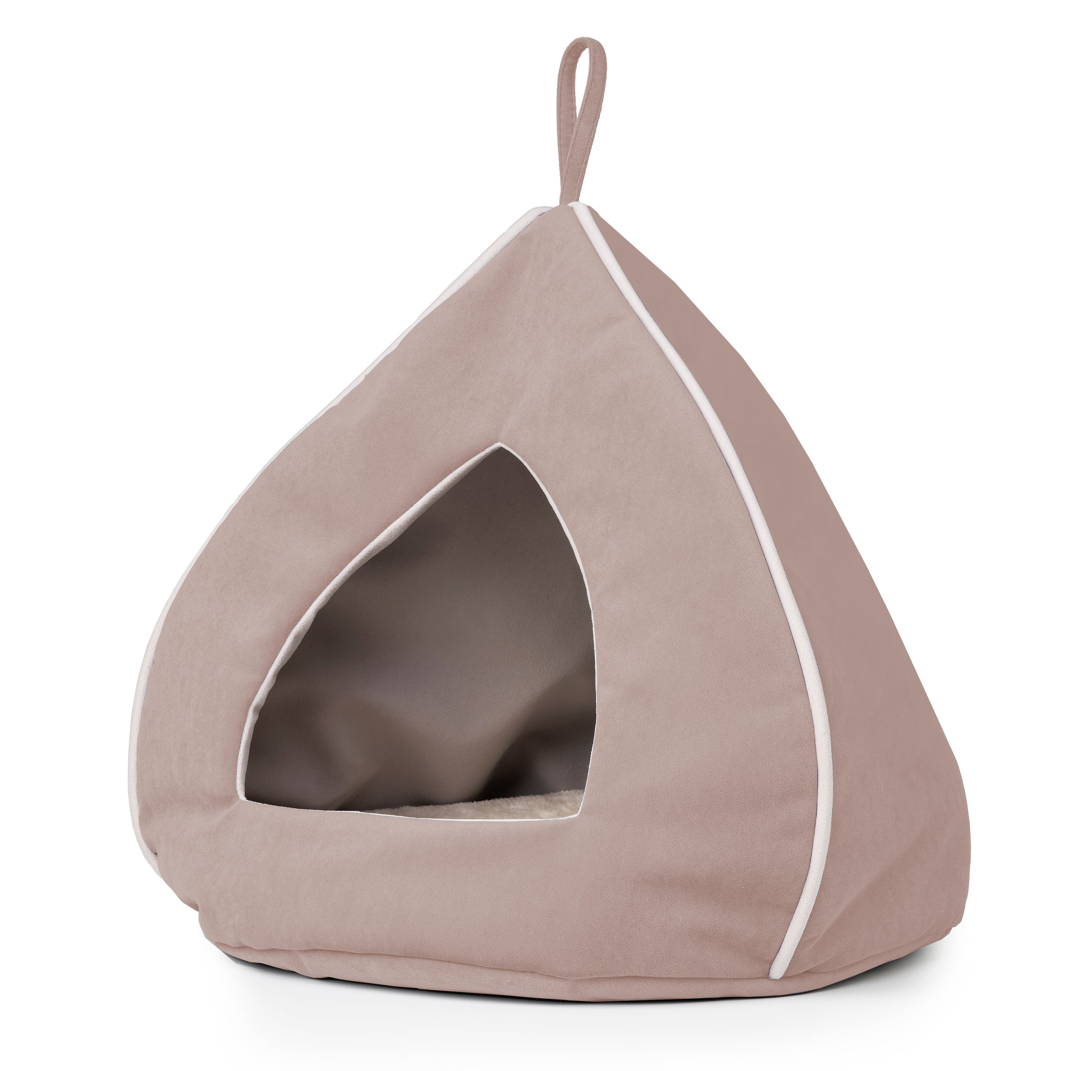 Domek WIGWAM dla kota - Otusso Pastelowy Liliowy